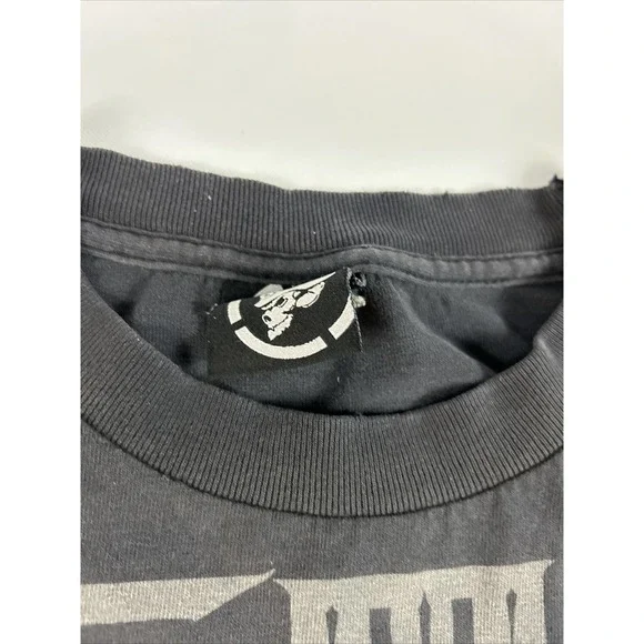 Metal Mulisha Shirt Mens Size Medium Heavy Metal Black Graphics Skull Rock - Picture 7 of 13